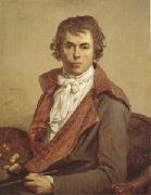 Jacques-Louis  David Portrait of the Artist (mk05) USA oil painting artist